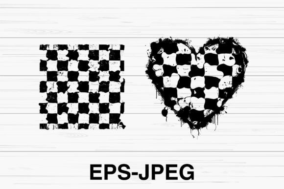 Editable Racing Flag Silhouette: Graphics for Crafts & Local Branding