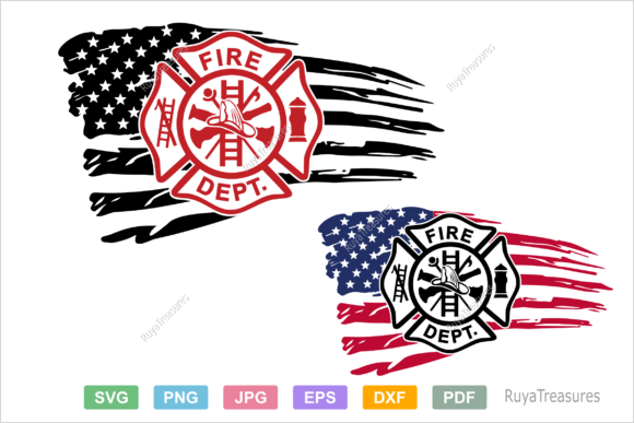 Fire Dept SVG: Graphics for Crafts & Brand Projects