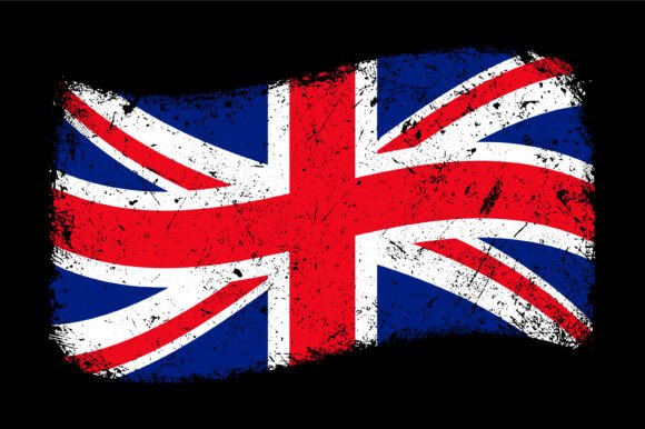 Grunge Distressed Union Jack Flag: Graphics for Crafts & Brand Impact