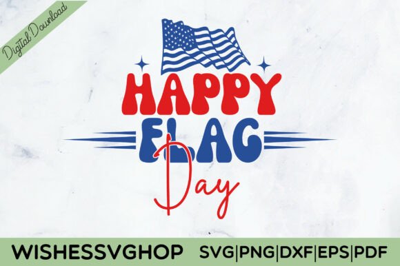 Happy Flag Day SVG PNG: Graphics for Crafts & Brand Campaigns