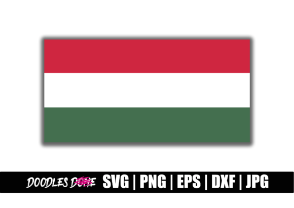 Hungary Flag SVG: Graphics for Crafts & Content