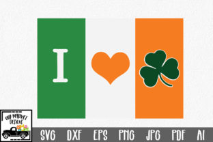 Irish Flag Graphics for Crafts