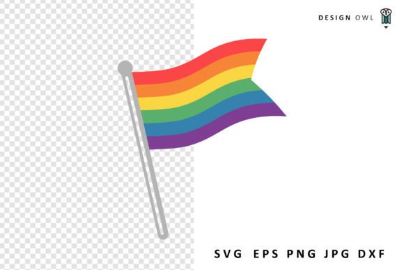 Rainbow Flag - Pride SVG: Graphics for Crafts & Branding