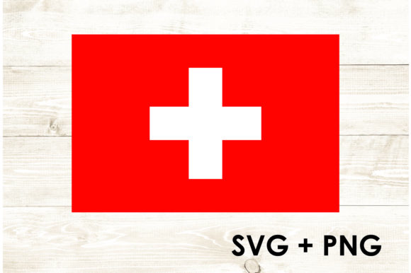 Switzerland Flag Graphics for Crafts